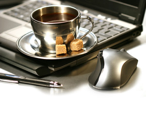 Morning coffee break