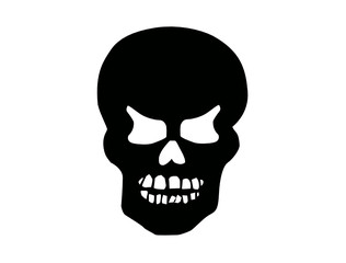 black skull