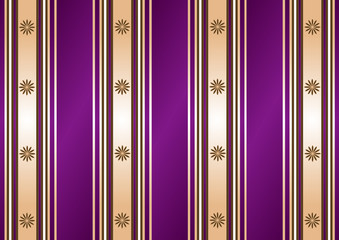 Striped decorative lilas-coffee background (vector)
