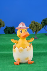 easter hatched chick