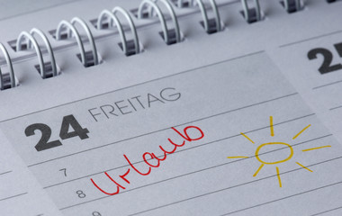 endlich urlaub