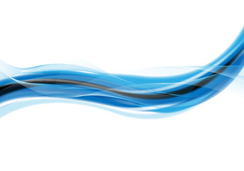 Bild/Hintergrund mit Illustration in blau