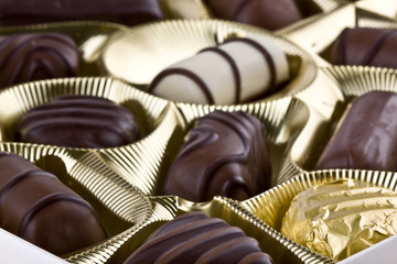 Assorted chocolates