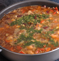 vegetables with meat