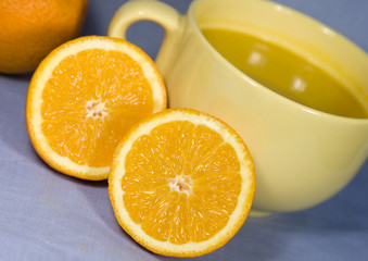 Oranges and orange juice