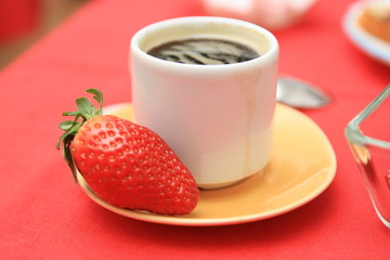 café fraise