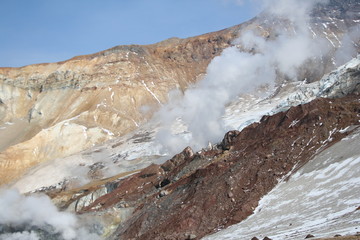 volcanic landscape