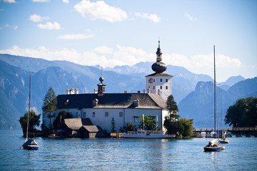 The castle of Schloss Ort (Austria)