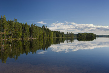 Fototapeta na wymiar Nordic Lake