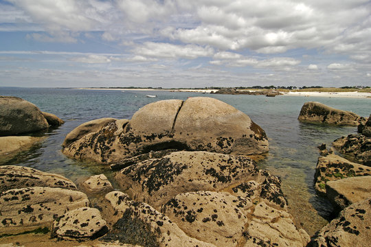 Felsk&uuml;ste in der Bretagne, Pointe de Trevignon