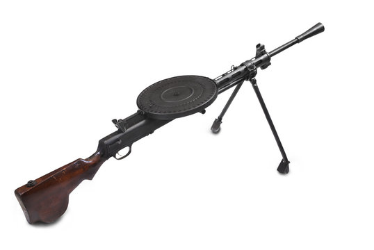 Soviet light machinegun DP-27