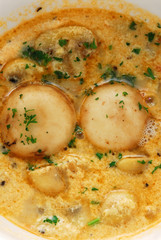 Champignon in salsa d uovo - Contorni della toscana