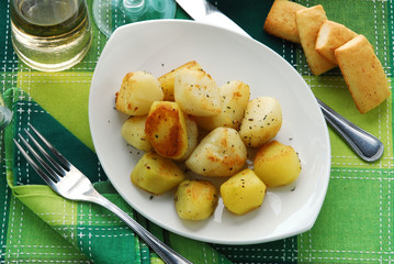 Patate al rosmarino - Contorni