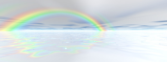 Sea Scape Rainbow