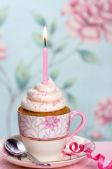 Birthday cupcake