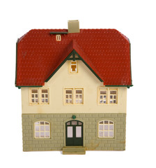 House on white background. See portfolio for similar Images