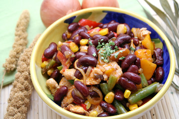 frische gemüsepfanne