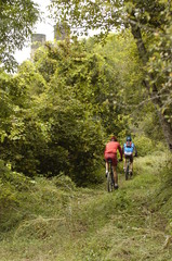 Obraz premium cyclo tourisme