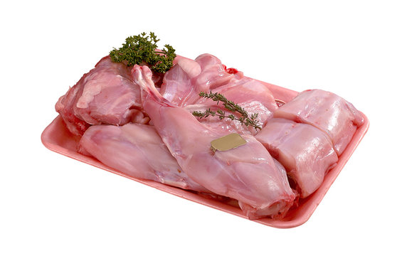 lapin en barquette
