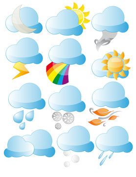 Collection of Weather icons