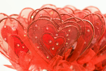 Red hearts for Valentine