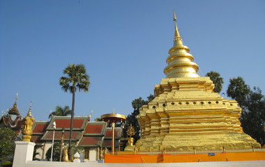 Fototapeta premium panorama sur un temple