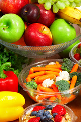 Vegetables and fruits