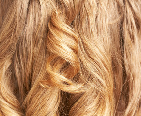 long blond hair