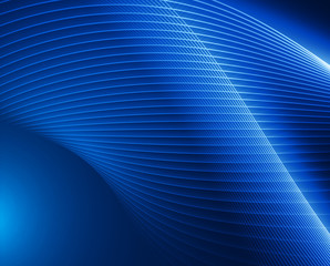 abstract lines on blue