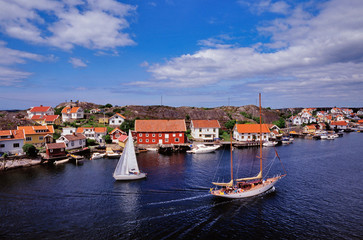 Fototapeta premium Old fishing village