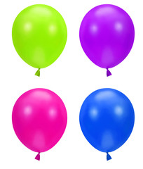 colorful party balloons