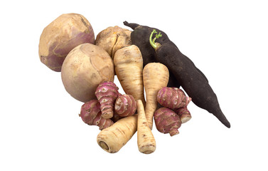 navets rutabagas radis noirs et topinambours