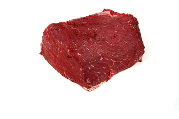 raw meat chunk