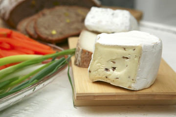 camembert and brie