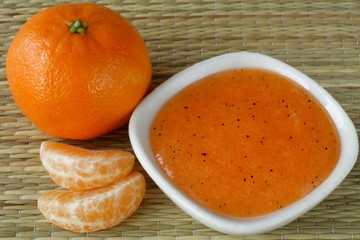 wellness & spa decoration - orange treatment