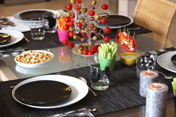 table prepared