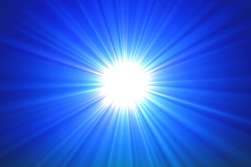 Blue splash - Light and shade