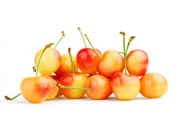 White cherries