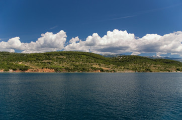 Fototapeta na wymiar Sea trip - Baska, Croatia