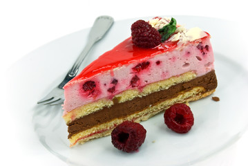Himbeer-Sahne-Nougat Gourmet Torte