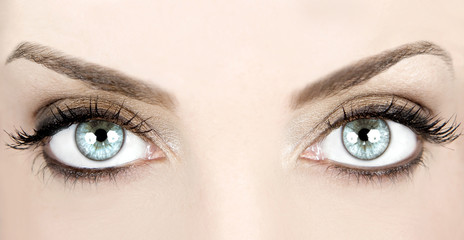 Naklejka premium Beautiful eyes
