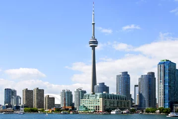 Fotobehang Toronto skyline © Elenathewise