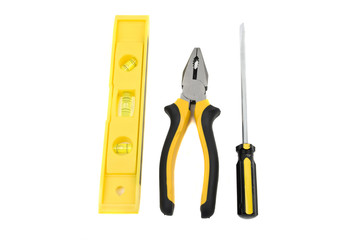 Three construction tools