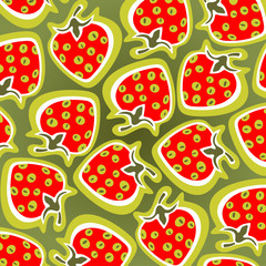 strawberry background