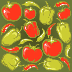 vegetables background