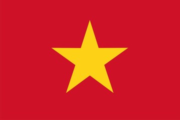 Obraz premium Vietnam flag