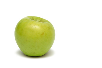 Isolated apple