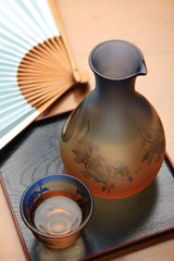 Japanese liquor "SAKE"