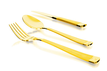 fork, spoon, knife