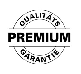 Fototapeta premium Qualitäts Garantie